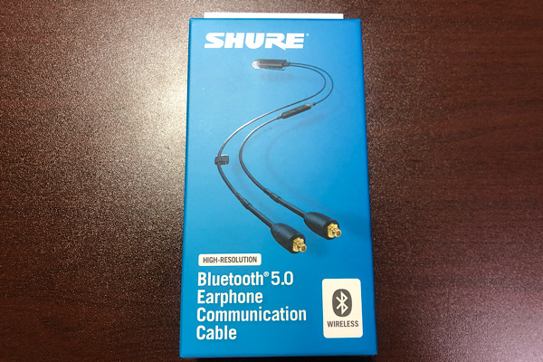 SHURE ワイヤレスケーブル 開封】SHUREワイヤレスコード2は音質が大きく向上し快適に│たかぴー